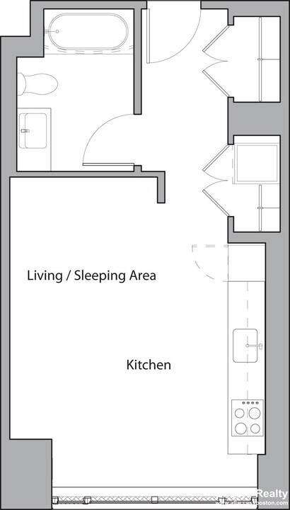 55 Traveler St in Boston, MA - Foto de edificio