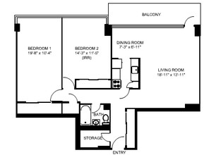 Balmoral Terrace in Toronto, ON - Building Photo - Floor Plan