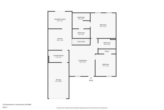 141 Colony Park Ln in Locust Grove, GA - Foto de edificio - Building Photo