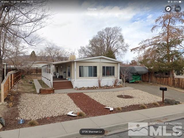 3726 Sherman Ln in Carson City, NV - Building Photo