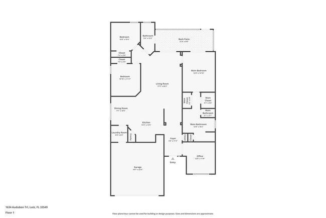 1634 Audubon Trail in Lutz, FL - Building Photo - Building Photo