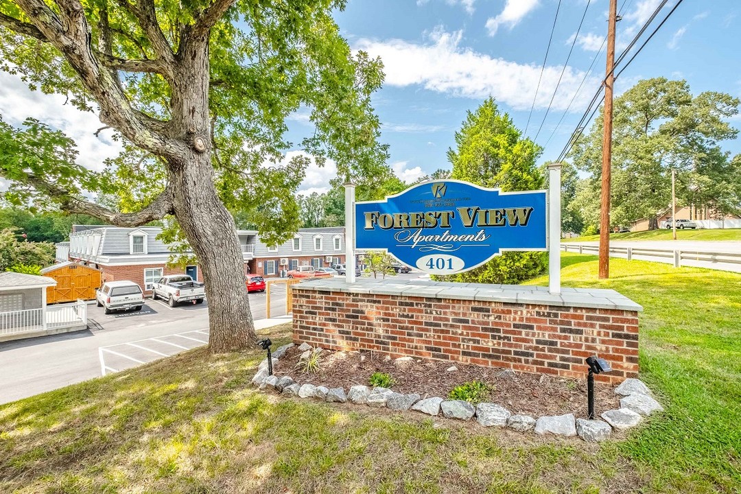 Forest View Apartments in Morganton, NC - Building Photo