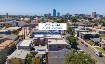 736-744 Olive Ave in Long Beach, CA - Building Photo - Building Photo