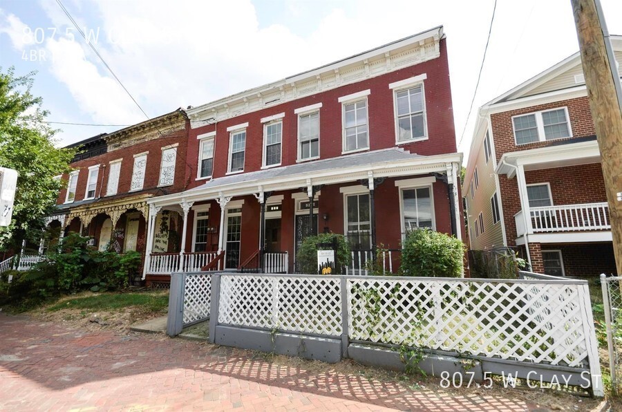 807.5 W Clay St in Richmond, VA - Foto de edificio