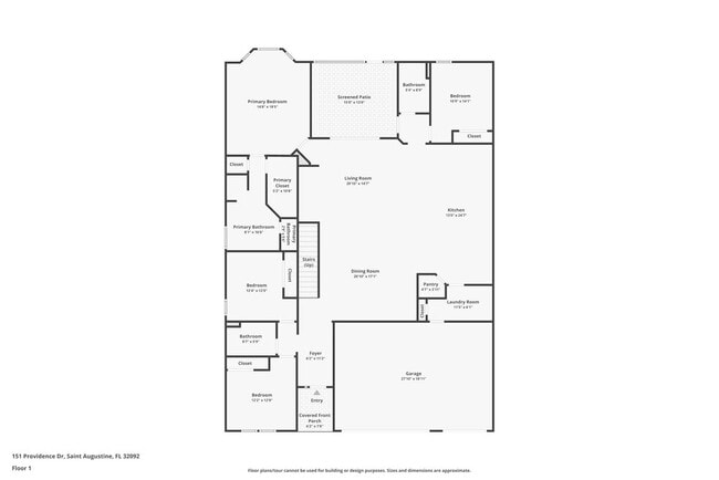 151 Providence Dr in St. Augustine, FL - Foto de edificio - Building Photo