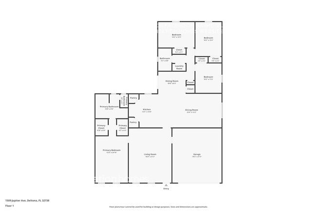 1509 Jupiter Ave in Deltona, FL - Foto de edificio - Building Photo