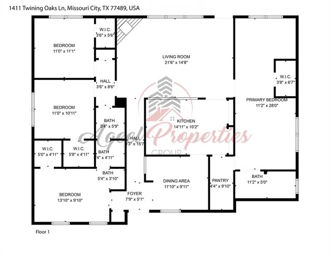 1411 Twining Oaks Ln in Missouri City, TX - Building Photo - Building Photo