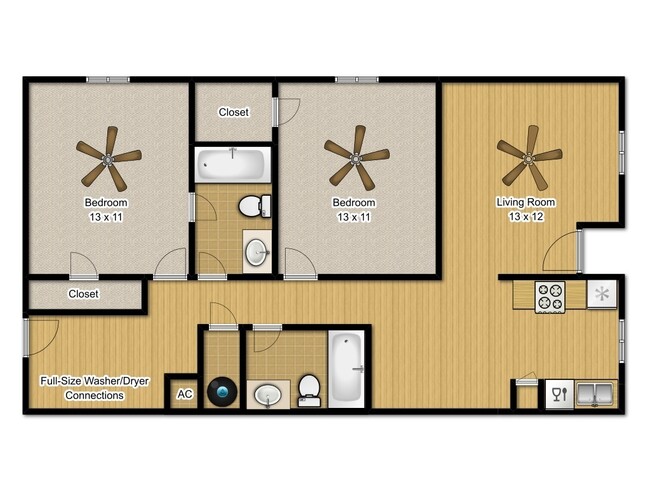 3603 Mahan St in Bryan, TX - Foto de edificio - Building Photo