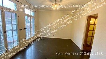 607 Cloverdale Ave in Los Angeles, CA - Building Photo