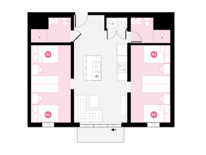 Hub LA Coliseum in Los Angeles, CA - Building Photo - Floor Plan