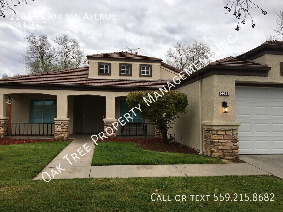 2281 E Jordan Ave in Fresno, CA - Building Photo