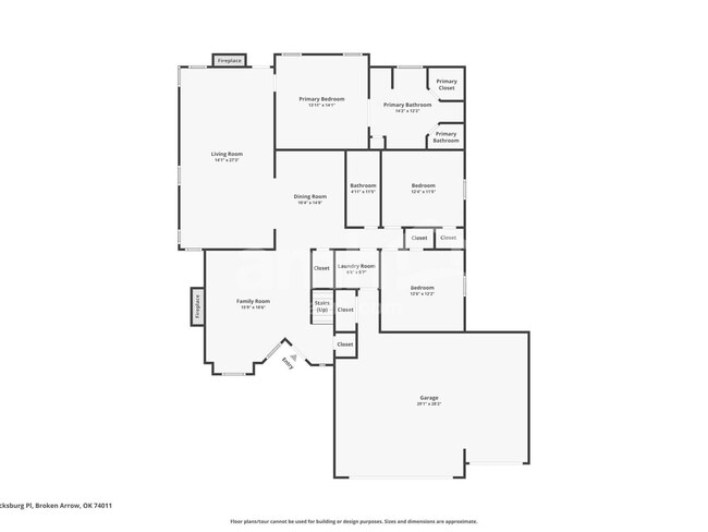 1606 W Vicksburg Pl in Broken Arrow, OK - Foto de edificio - Building Photo