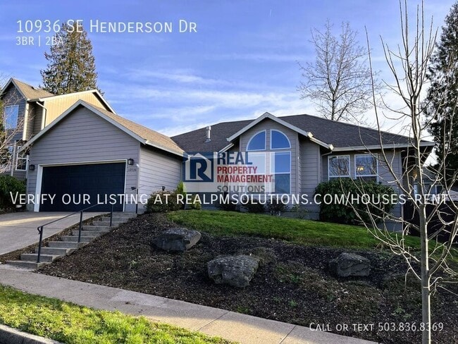 property at 10936 SE Henderson Dr