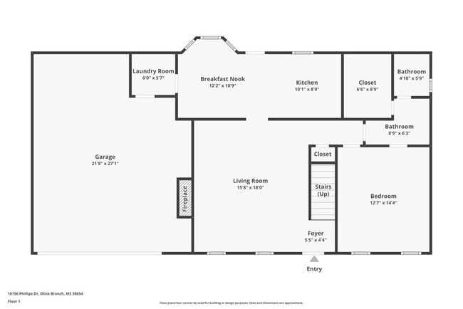 10156 Phillips Dr in Olive Branch, MS - Foto de edificio - Building Photo