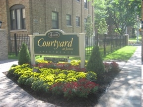 Courtyard at James in Syracuse, NY - Building Photo