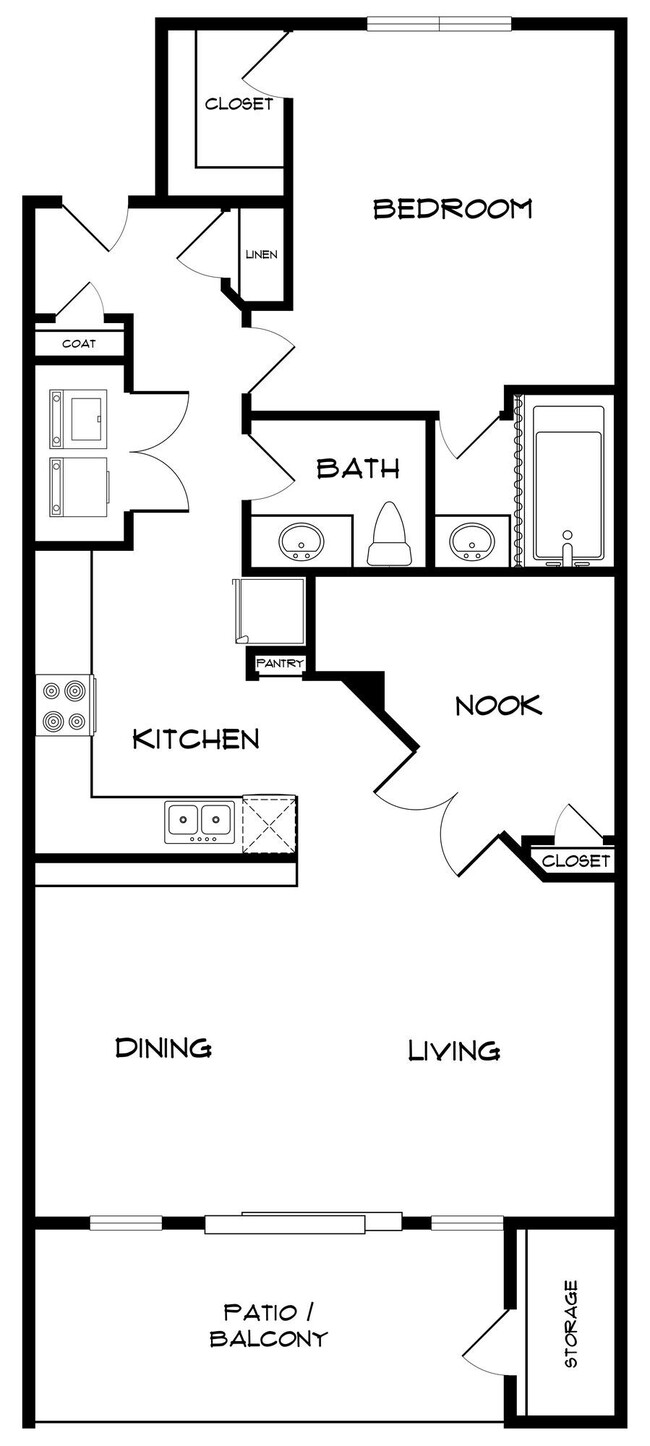 Towne Square Condos in Granbury, TX - Building Photo - Floor Plan