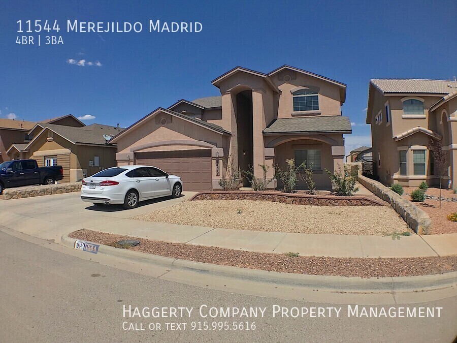 11544 Merejildo Madrid St in El Paso, TX - Building Photo