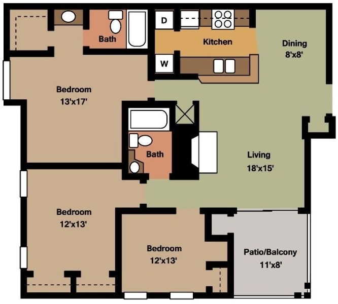 Grove Point Apartments in Norcross, GA