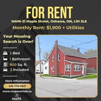 21 Maple St in Oshawa, ON - Building Photo