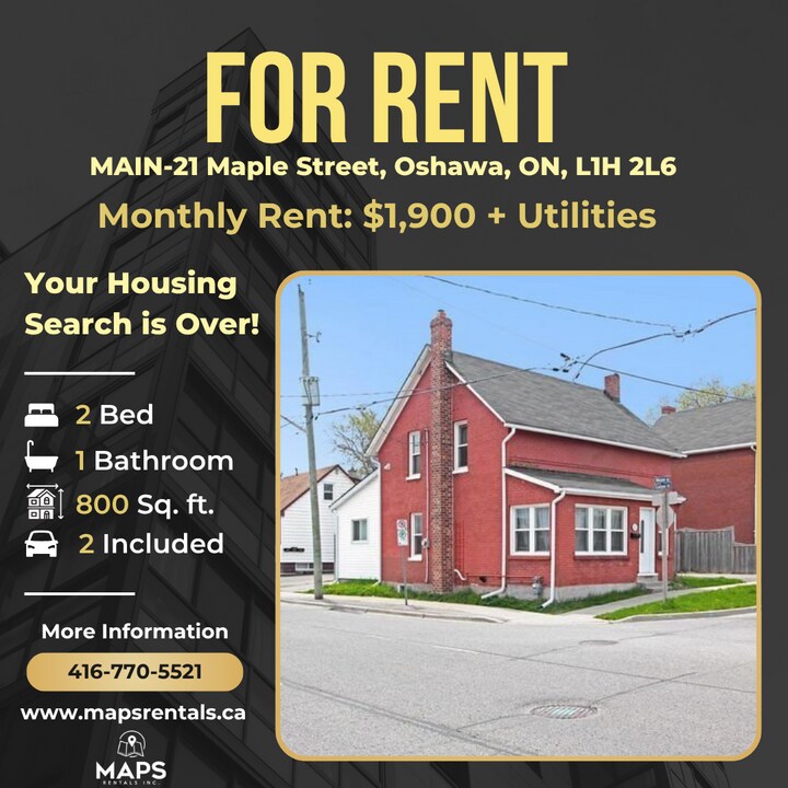 21 Maple St in Oshawa, ON - Building Photo