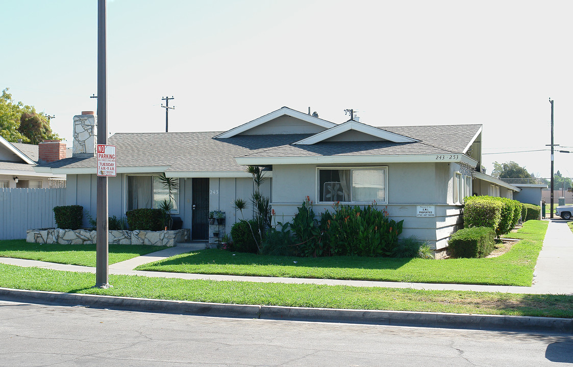 243-253 N Holly St in Orange, CA - Building Photo