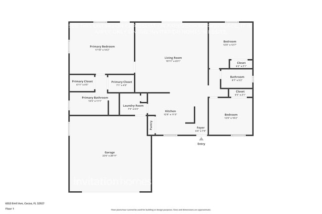 6553 Emil Ave in Cocoa, FL - Foto de edificio - Building Photo