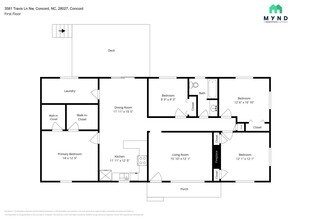 3581 Travis Ln NW in Concord, NC - Foto de edificio - Building Photo