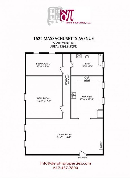 1622 Massachusetts Ave-Unit -B3 in Cambridge, MA - Building Photo