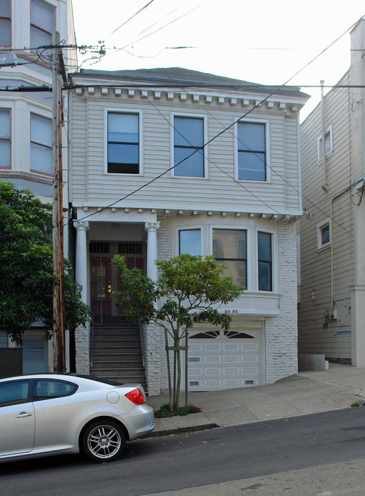 310-312 N Willard St in San Francisco, CA - Building Photo