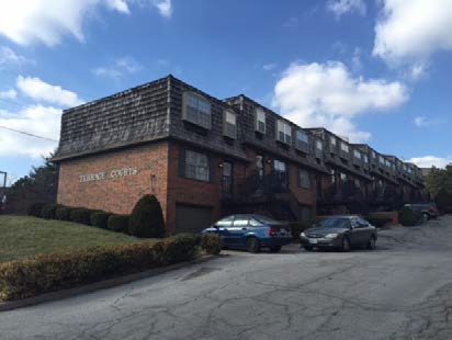 Terrace Court Townhomes in Independence, MO - Foto de edificio