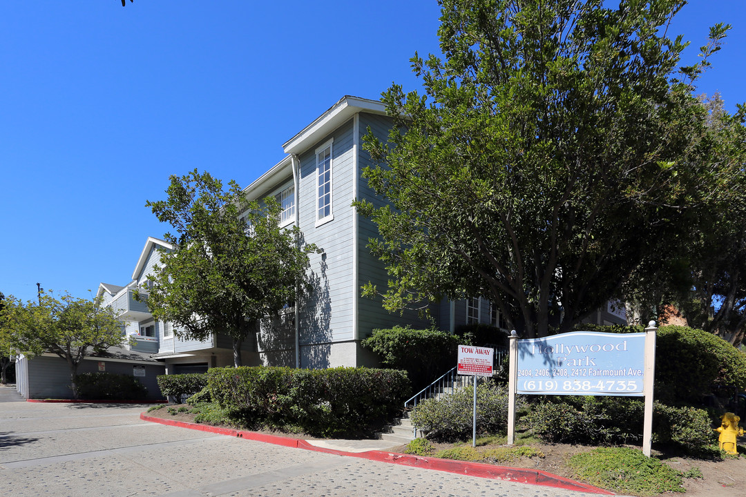 Hollywood Park Apartments in San Diego, CA - Building Photo