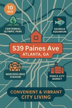 539 Paines Ave NW, Unit #2 in Atlanta, GA - Foto de edificio - Building Photo