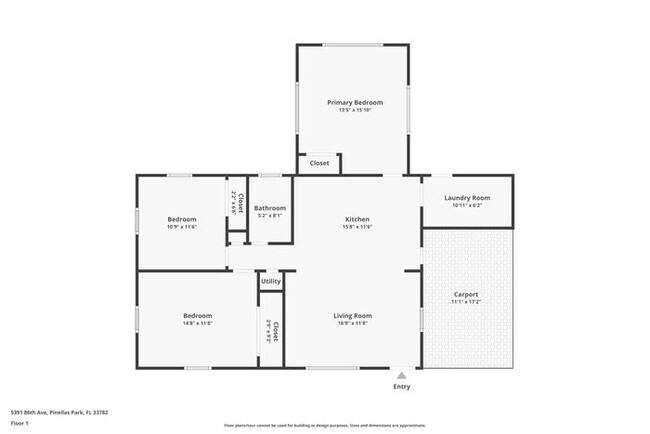 5391 86th Ave in Pinellas Park, FL - Foto de edificio - Building Photo