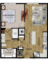 CO/OP Bluffview in Dallas, TX - Foto de edificio - Floor Plan