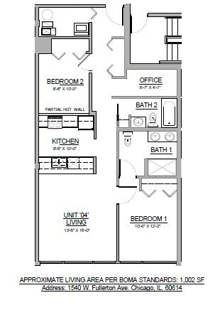 1540 W Fullerton Ave, Unit 304 in Chicago, IL - Building Photo - Building Photo