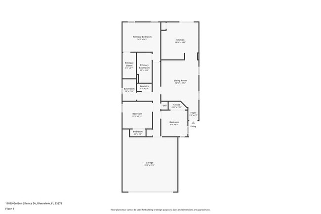 11019 Golden Silence Dr in Riverview, FL - Building Photo - Building Photo