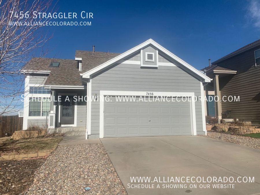 7456 Straggler Cir in Colorado Springs, CO - Building Photo