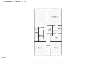 2713 Island Pond Dr in Deltona, FL - Foto de edificio - Building Photo