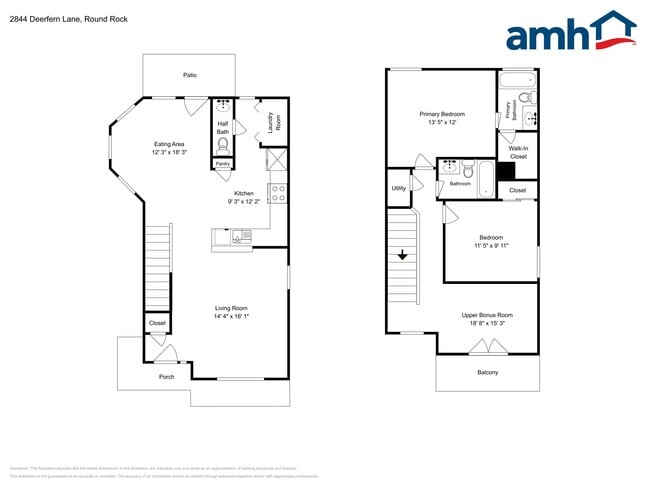 2844 Deerfern Ln in Round Rock, TX - Foto de edificio - Building Photo