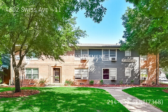 property at 4602 Swiss Ave