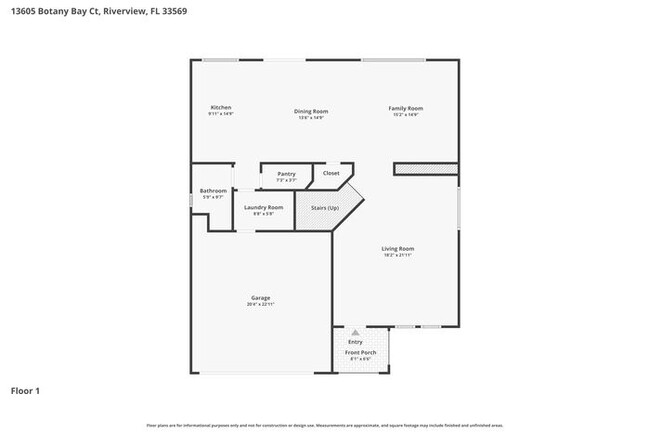 13605 Botany Bay Ct in Riverview, FL - Building Photo - Building Photo