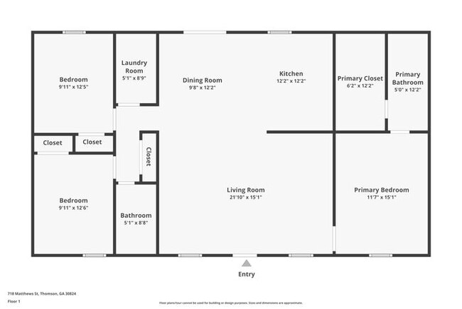 718 Matthews St in Thomson, GA - Building Photo - Building Photo