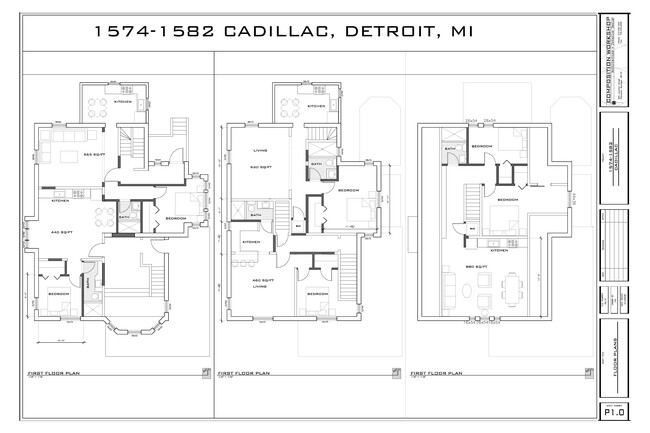 1582 Cadillac Blvd in Detroit, MI - Building Photo - Building Photo