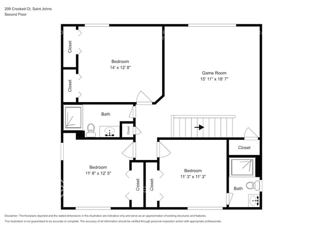 209 Crooked Ct in Jacksonville, FL - Foto de edificio - Building Photo