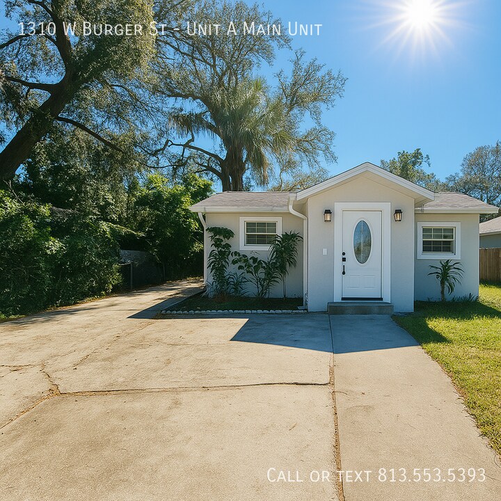 1310 W Burger St in Tampa, FL - Building Photo