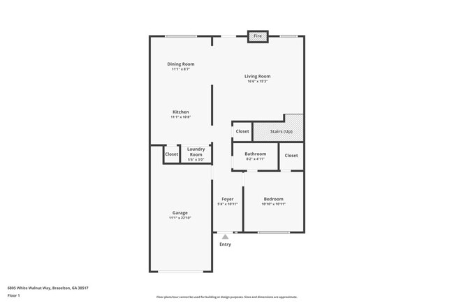 6805 White Walnut Way in Braselton, GA - Foto de edificio - Building Photo