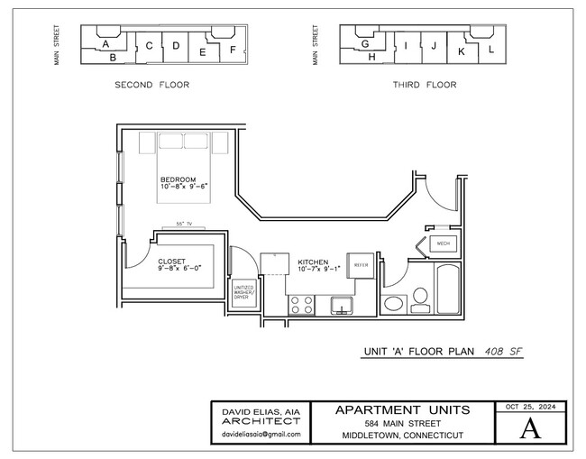 584 Main St in Middletown, CT - Foto de edificio - Floor Plan