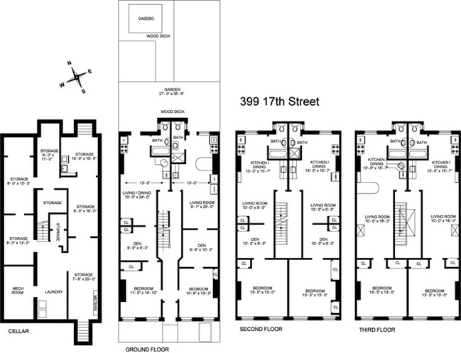 399 17th St in Brooklyn, NY - Building Photo - Floor Plan