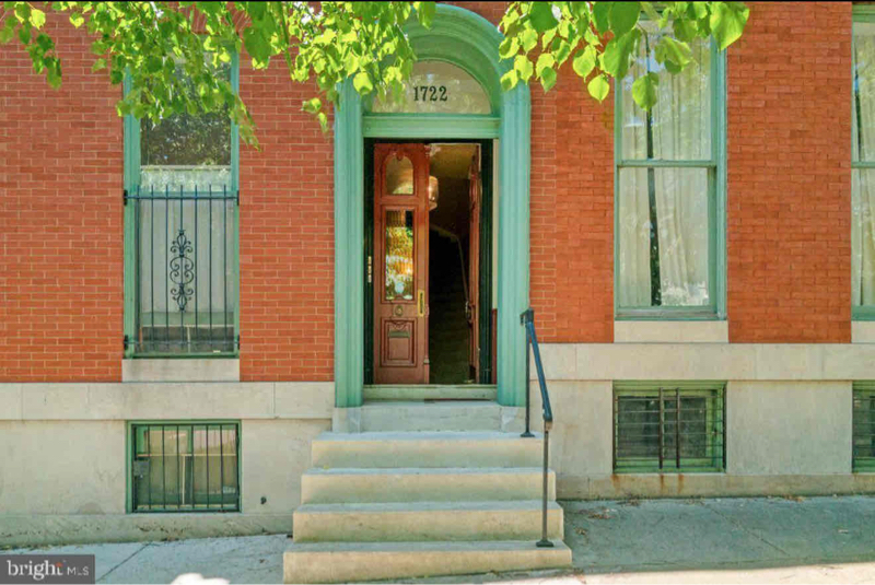 1722 Bolton St in Baltimore, MD - Foto de edificio