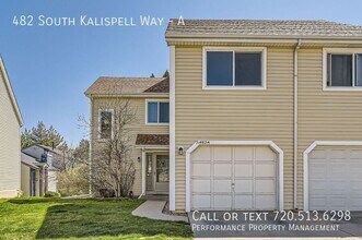 482 S Kalispell Way in Aurora, CO - Building Photo - Building Photo